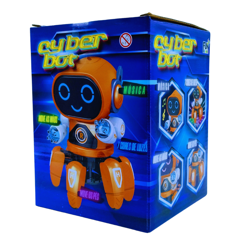 Cyber Bot - O Companheiro Robótico Ideal para os Pequenos!